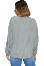 Load image into Gallery viewer, Basic Bae Full Size Ribbed Round Neck Long Sleeve T-Shirt
