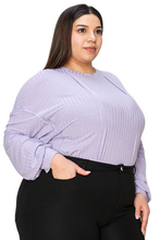 Load image into Gallery viewer, Basic Bae Full Size Ribbed Round Neck Long Sleeve T-Shirt
