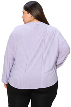 Load image into Gallery viewer, Basic Bae Full Size Ribbed Round Neck Long Sleeve T-Shirt
