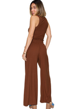 Load image into Gallery viewer, Basic Bae Full Size Ribbed Tank and Wide Leg Pants Set
