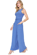 Load image into Gallery viewer, Basic Bae Full Size Ribbed Tank and Wide Leg Pants Set
