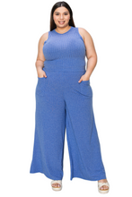 Load image into Gallery viewer, Basic Bae Full Size Ribbed Tank and Wide Leg Pants Set
