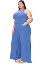 Load image into Gallery viewer, Basic Bae Full Size Ribbed Tank and Wide Leg Pants Set
