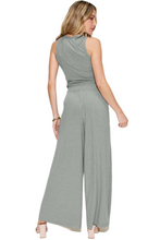 Load image into Gallery viewer, Basic Bae Full Size Ribbed Tank and Wide Leg Pants Set
