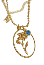 Load image into Gallery viewer, Flower Shell Pendant Copper Necklace
