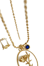 Load image into Gallery viewer, Flower Shell Pendant Copper Necklace
