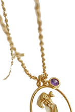 Load image into Gallery viewer, Flower Shell Pendant Copper Necklace
