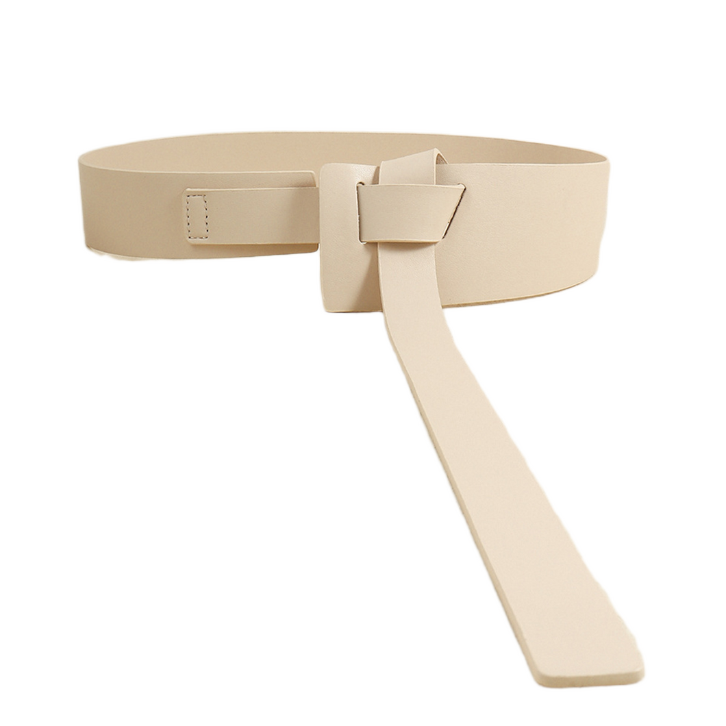 Knot Detail PU Belt