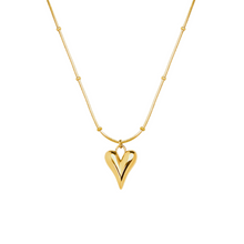 Load image into Gallery viewer, Titanium Steel Heart Pendant Necklace
