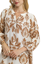 Load image into Gallery viewer, Umgee Mix Abstract Floral Print Midi Dress
