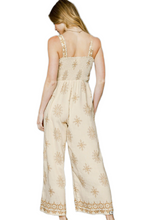 Load image into Gallery viewer, Umgee Smocked Printed Wide Leg Jumpsuit
