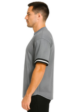 Load image into Gallery viewer, WEIV Men&#39;s Mesh Sleeve Tape Athletic T-shirt
