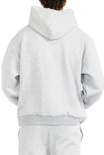 Load image into Gallery viewer, WEIV Men&#39;s Oversized Solid Tech  Fleece Hoodie
