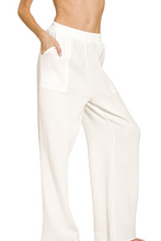 Load image into Gallery viewer, Zenana Double Gauze Elastic Band Pants
