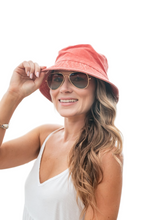 Load image into Gallery viewer, Solid Distressed Bucket Hat
