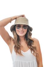 Load image into Gallery viewer, Solid Distressed Bucket Hat
