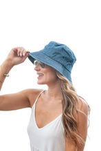 Load image into Gallery viewer, Solid Distressed Bucket Hat
