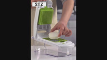 Load and play video in Gallery viewer, Fruit / Vegetable Chopper with 4 Blades
