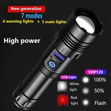 Load image into Gallery viewer, XHP 120 Powerful Led Flashlight “Rechargeable”
