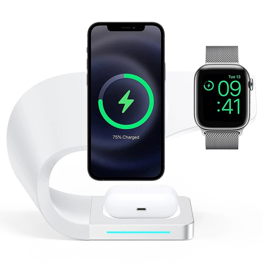 3 in 1 Wireless Chargers Stand