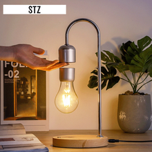 Load image into Gallery viewer, Levitating Light Bulb with Wireless Charging Base
