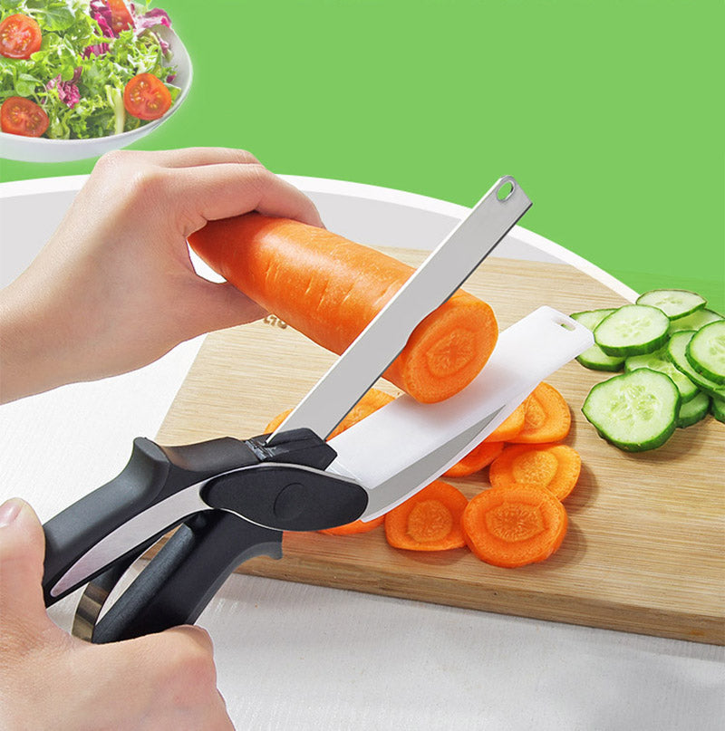 Smart Cutter 2 in 1 Food Chopper Kitchen Scissors – Urban Grabber
